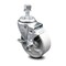 Service Caster 4 Inch Semi Steel Wheel Swivel 12mm Threaded Stem Caster with Brake SCC SCC-TS20S414-SSS-TLB-M1215 - alternate 1